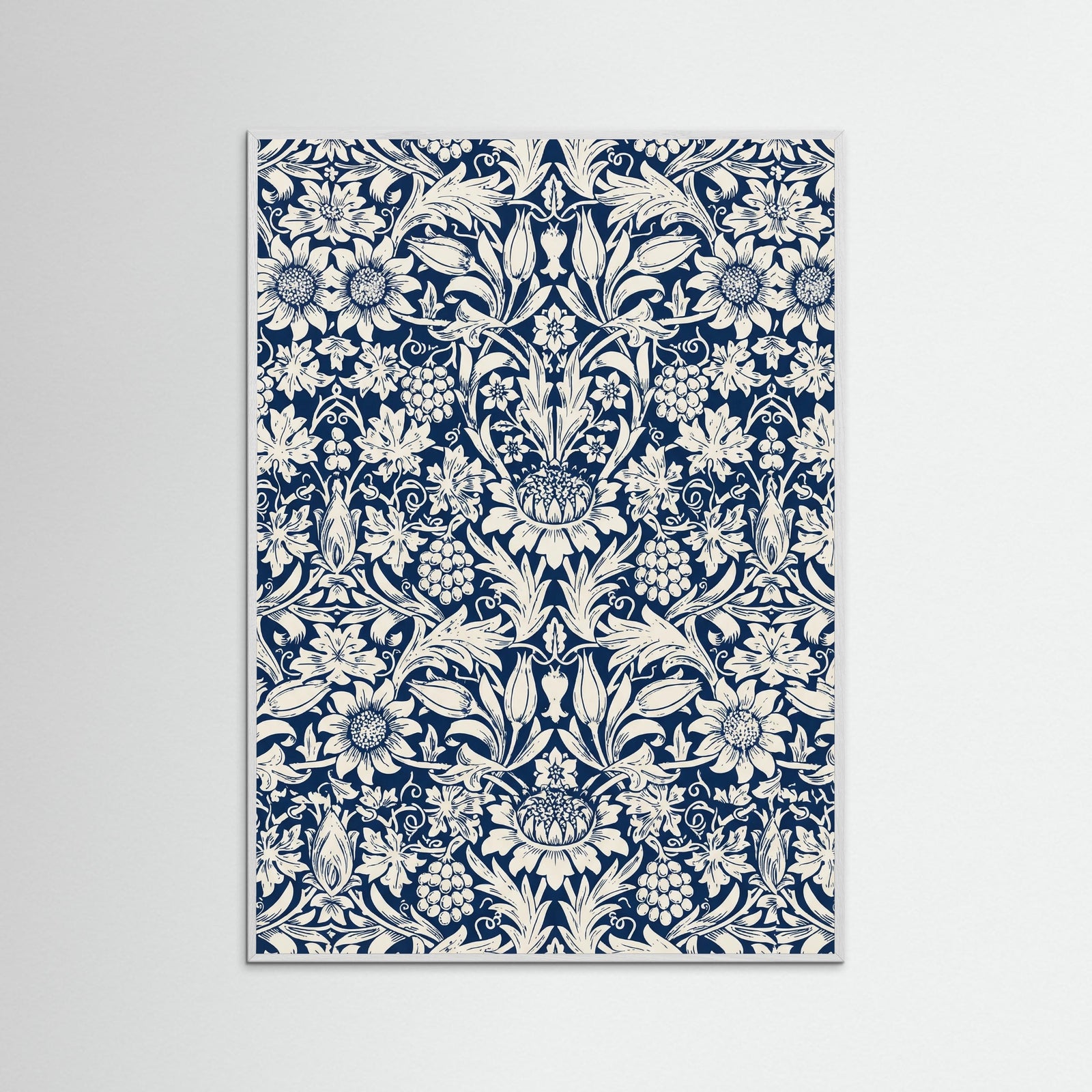 White Wood Morrisian Vine