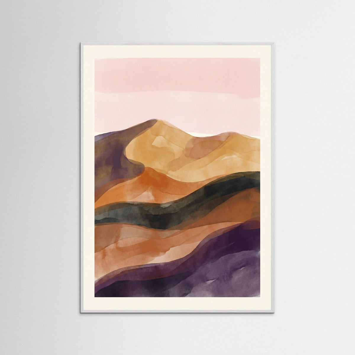 White Wood Mountain Layers