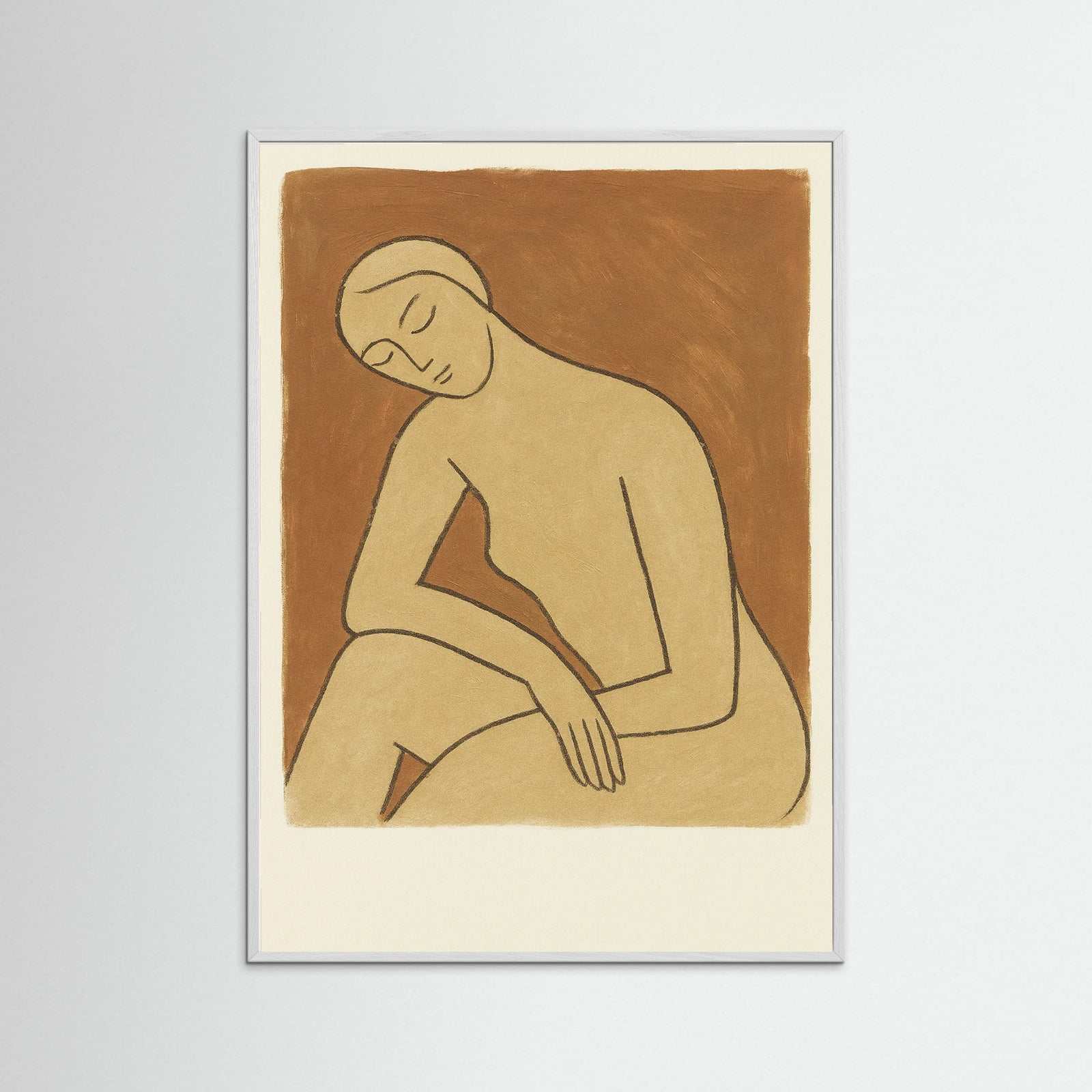 White Wood Muted Grace