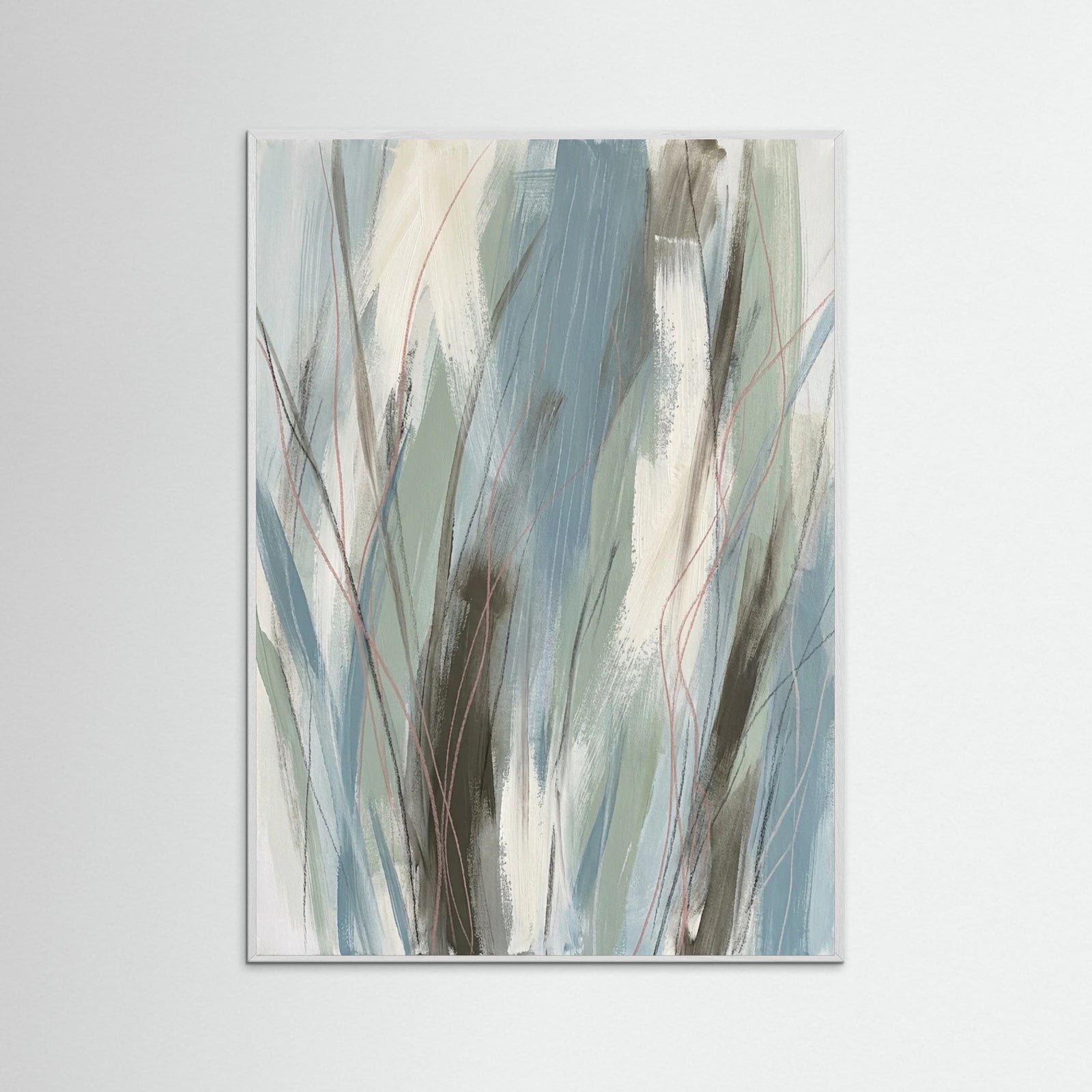 White Wood Muted Horizon