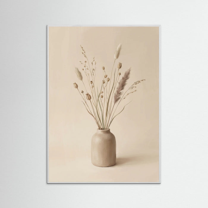 White Wood Muted Petal Calm