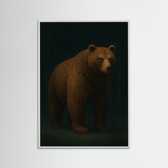 White Wood Mystic Bear