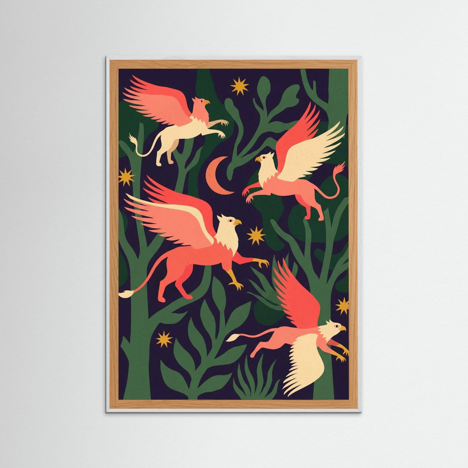 White Wood Mythical Forest