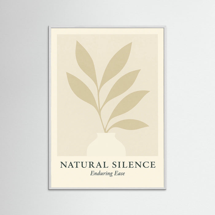 White Wood Natural silence