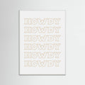 Plakat Neutral Howdy – plakat i druk artystyczny