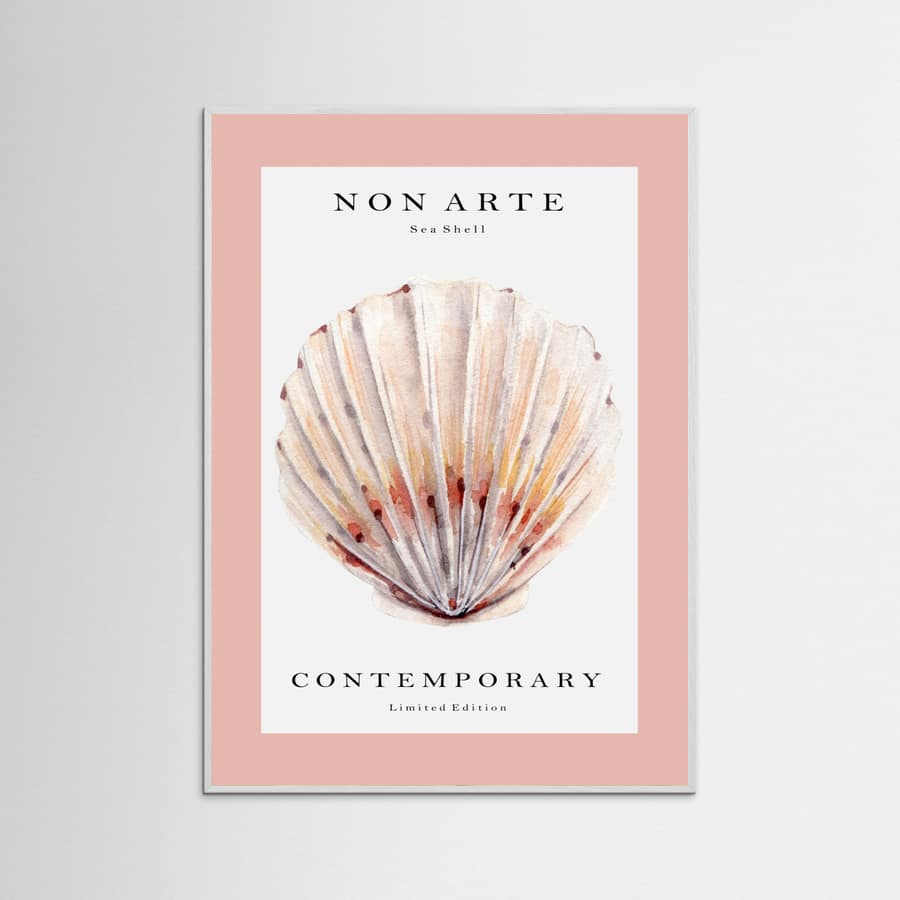 Plakat Non Arte Sea Shell no.2 – plakat i druk artystyczny