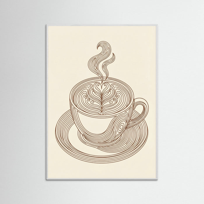Noodle Flow – plakat og kunsttryk