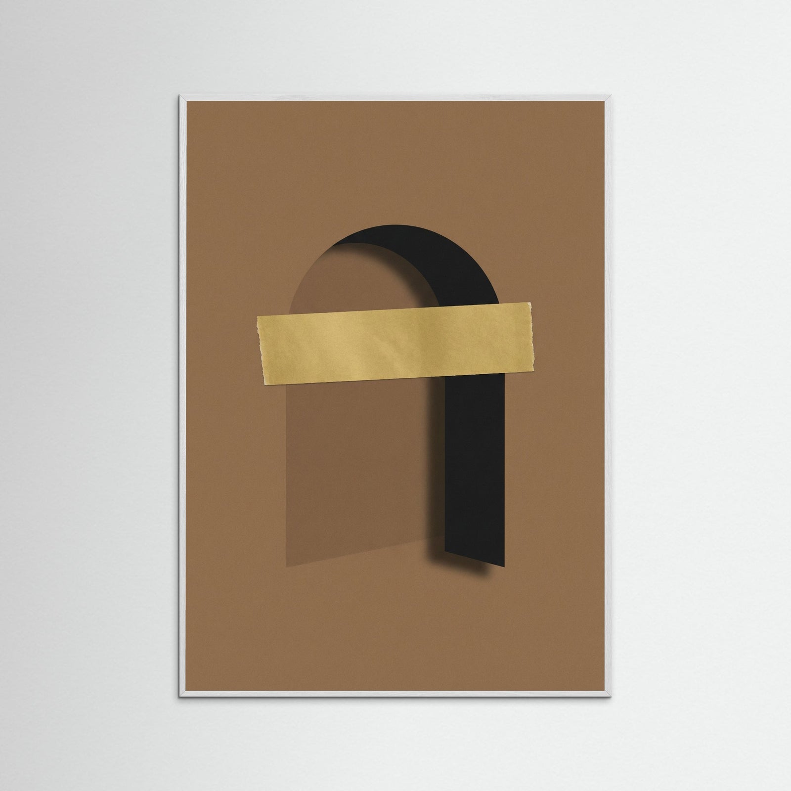 White Wood Obscured Vision