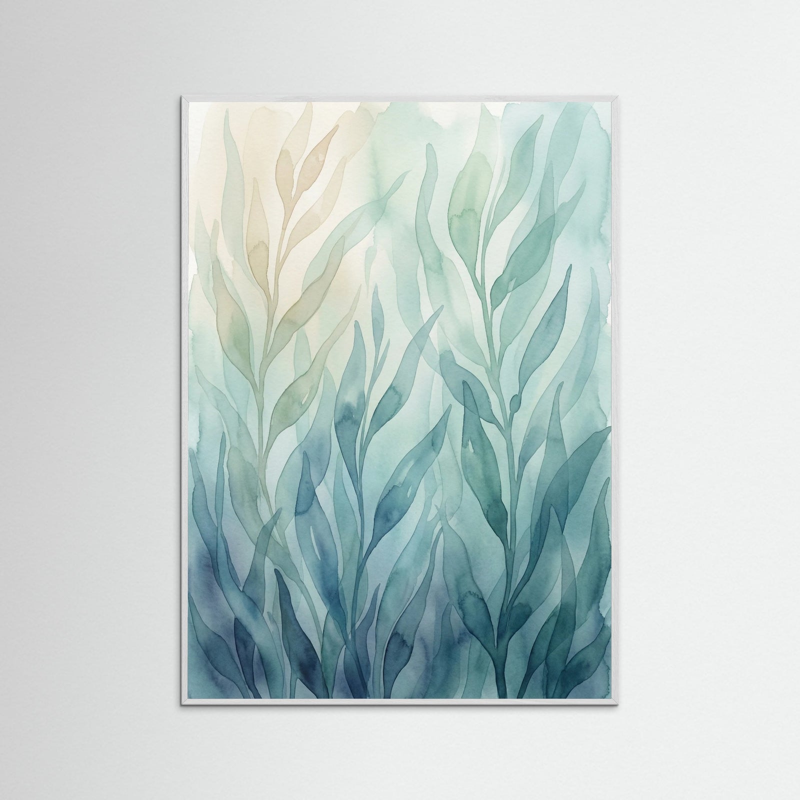 White Wood Ocean Glimmer