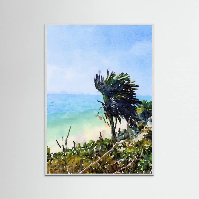 Ocean Palm Tree Poster – poster och konsttryck