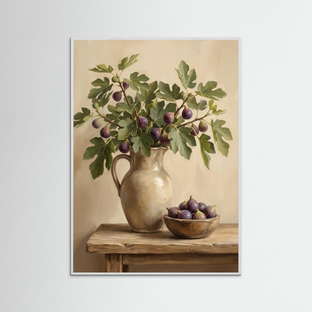 White Wood Olive Branch Serenity