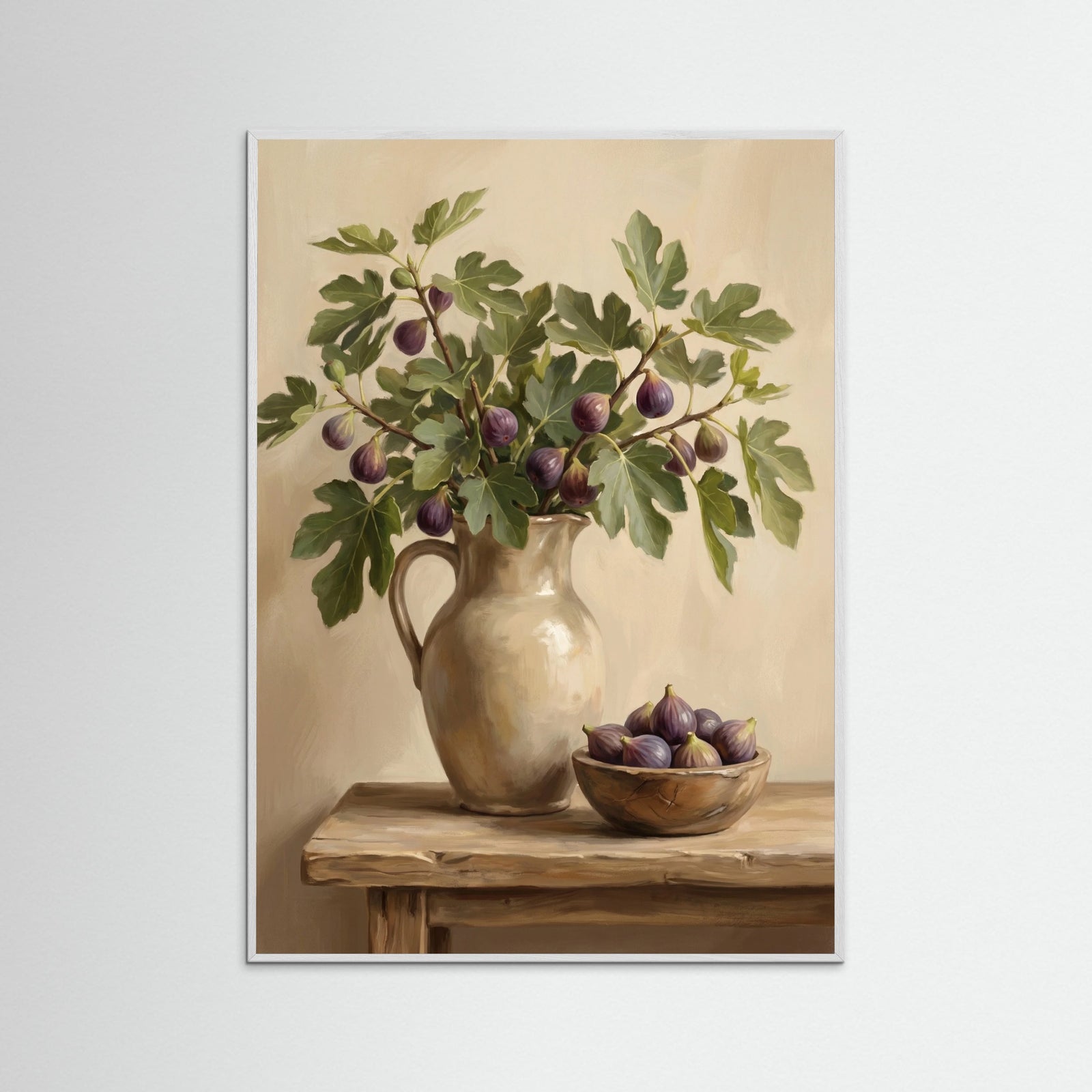 White Wood Olive Branch Serenity