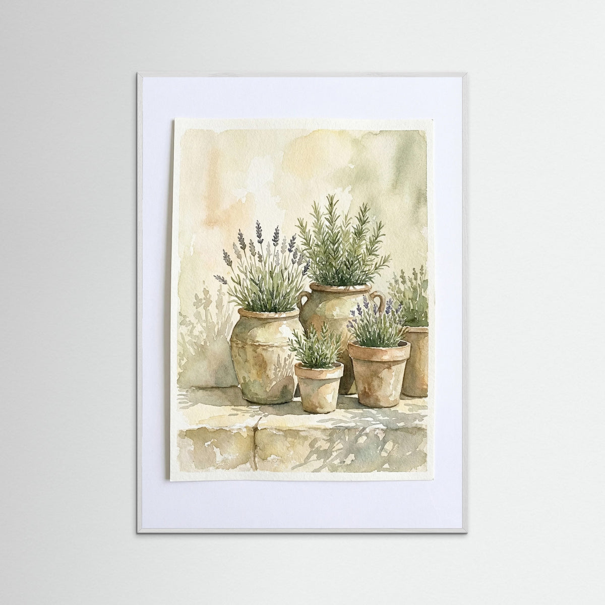 White Wood Olive Stillness