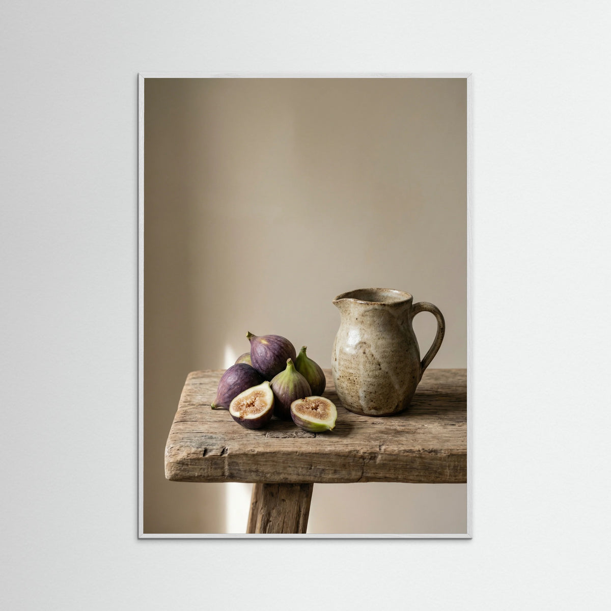 White Wood Olive Stillness