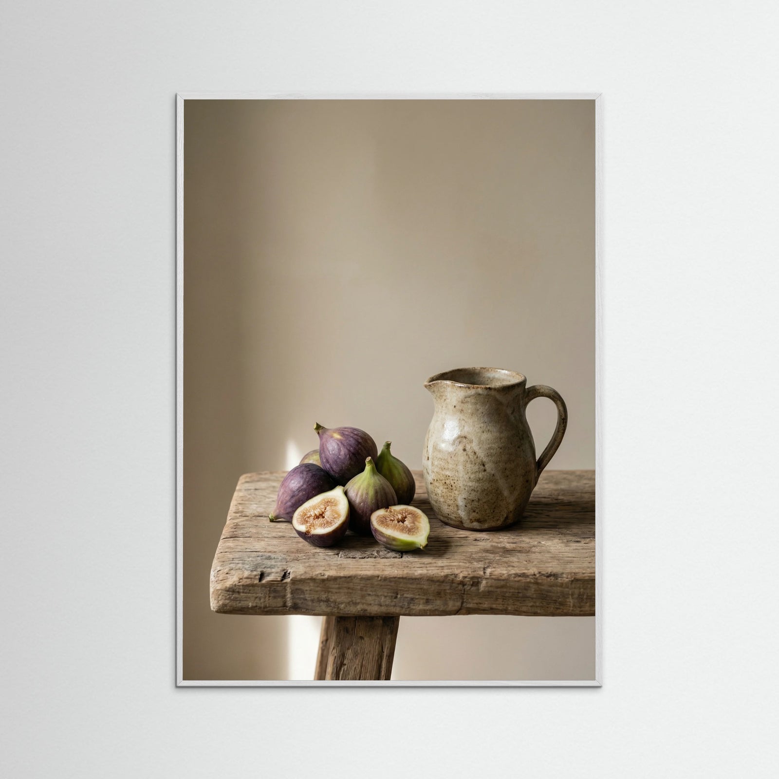 White Wood Olive Stillness