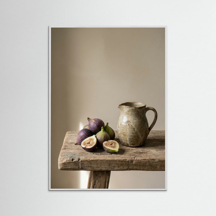 White Wood Olive Stillness