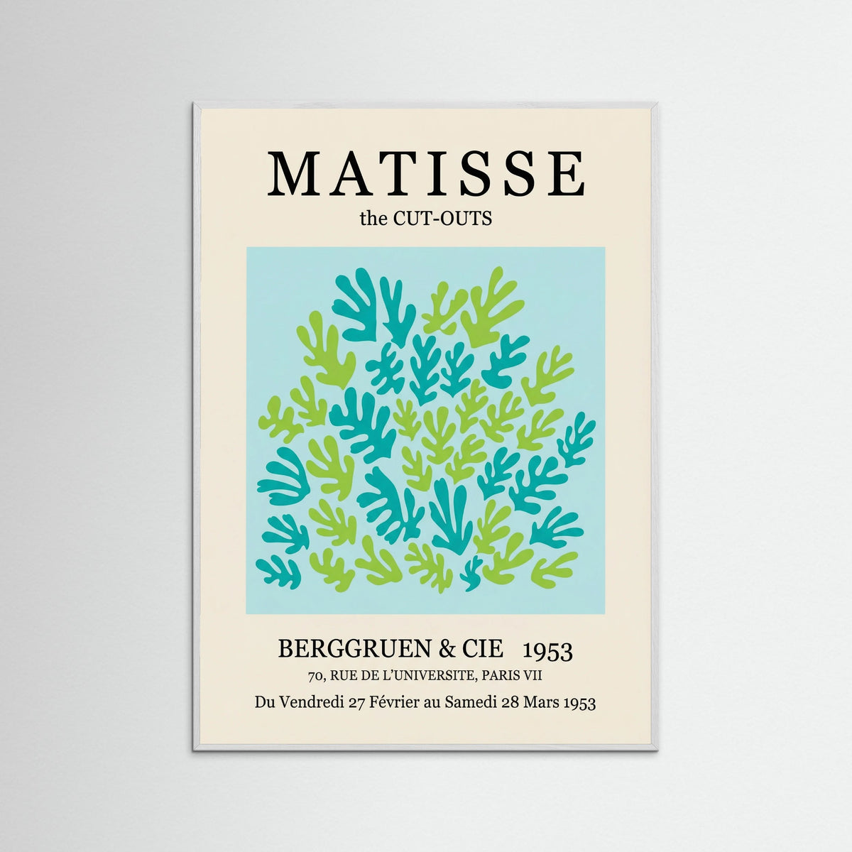 White Wood Organic Bloom Abstraction