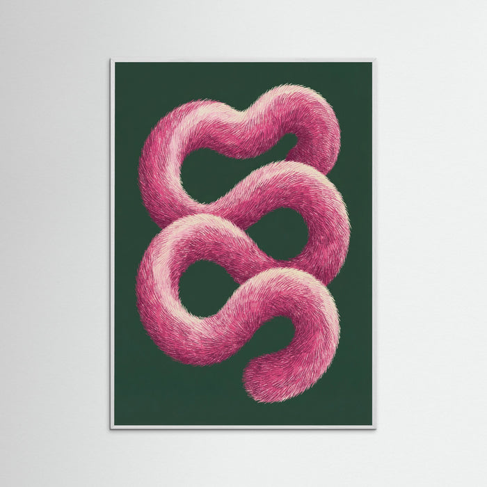 Organic Bloom Green – affiche et impression d’art
