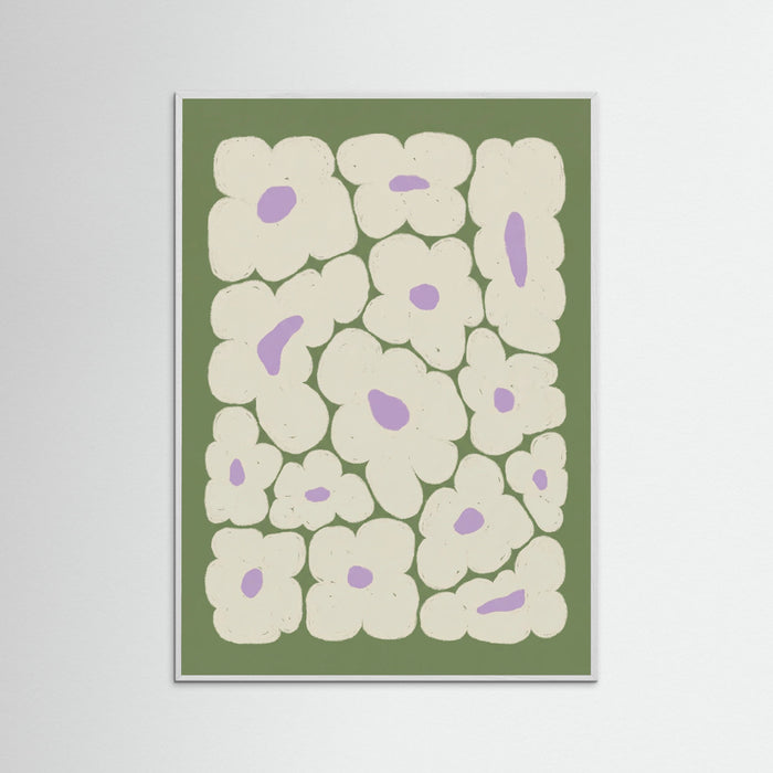 White Wood Organic Bloom Scatter