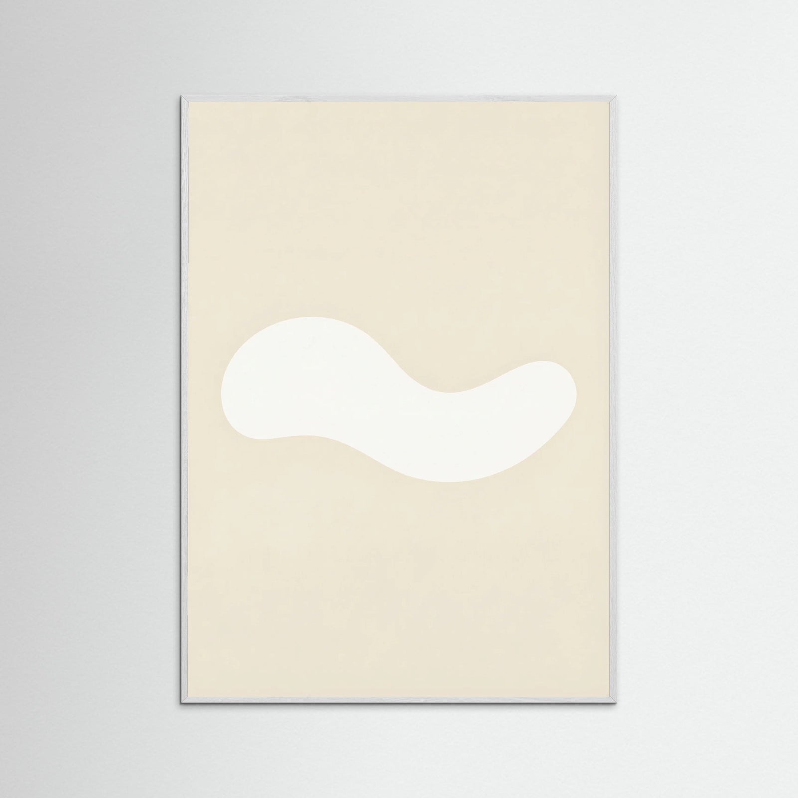 White Wood Organic Cutout Forms