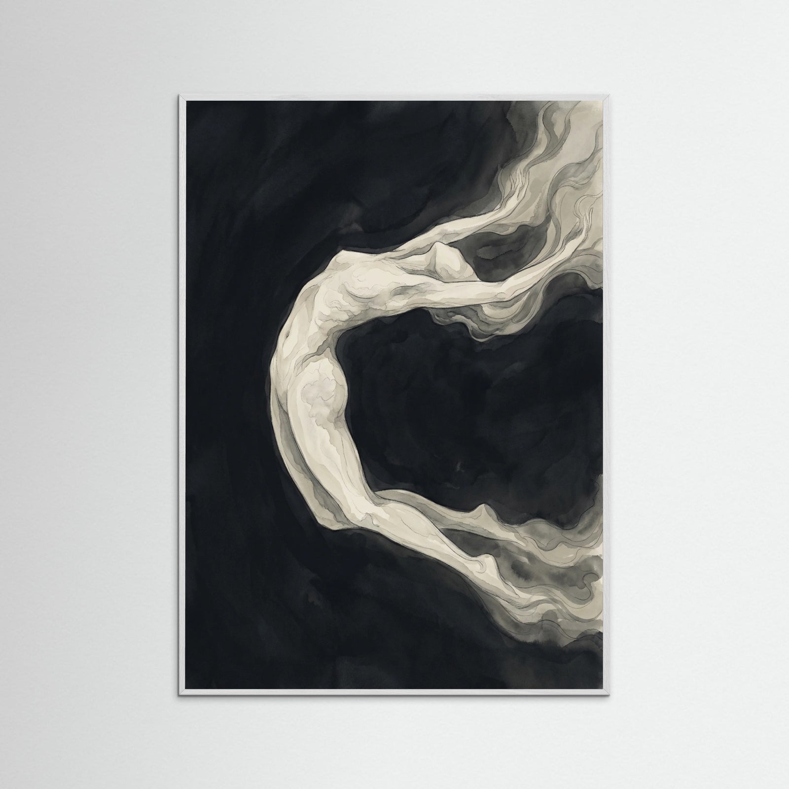 White Wood Organic Embrace