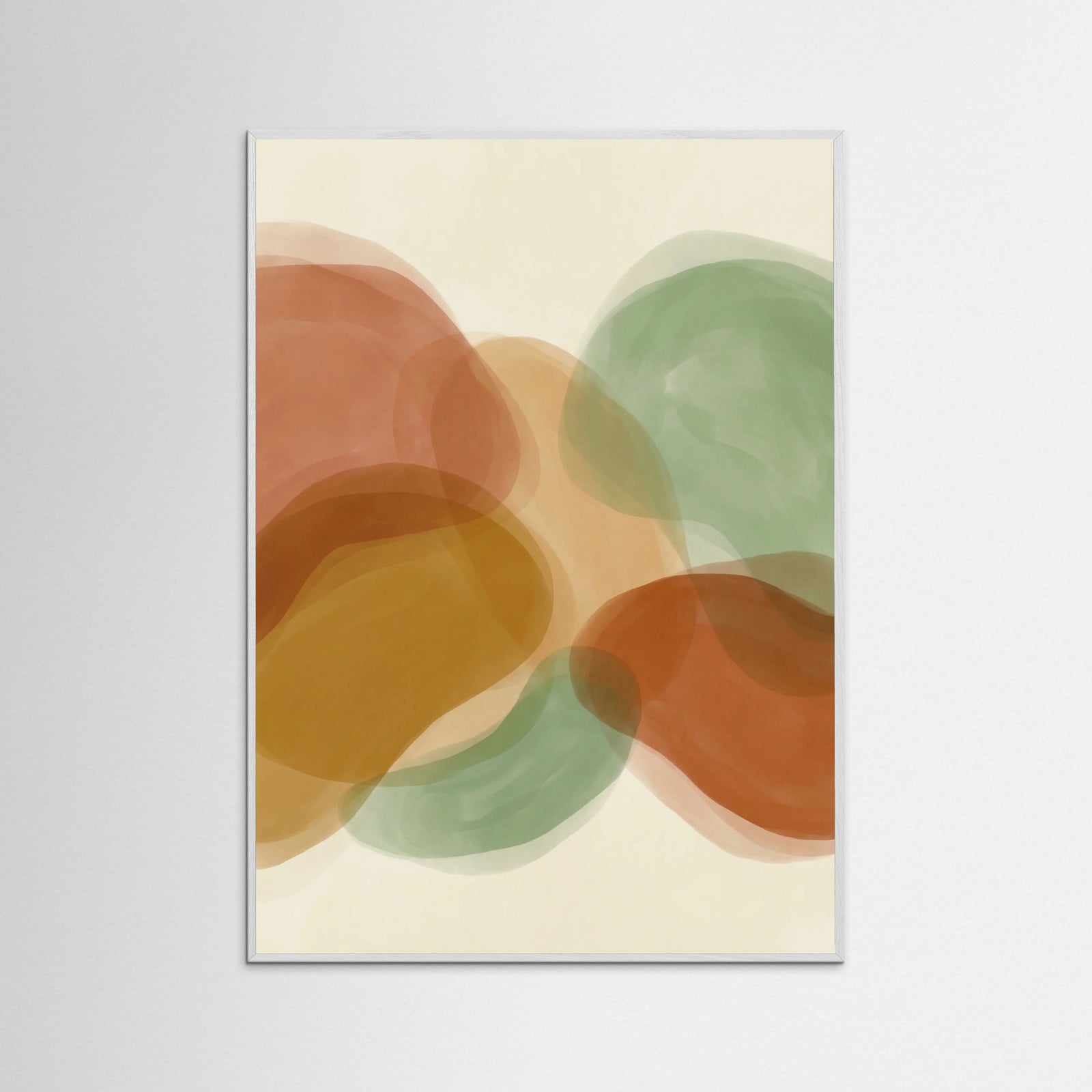 White Wood Organic Flow Forms