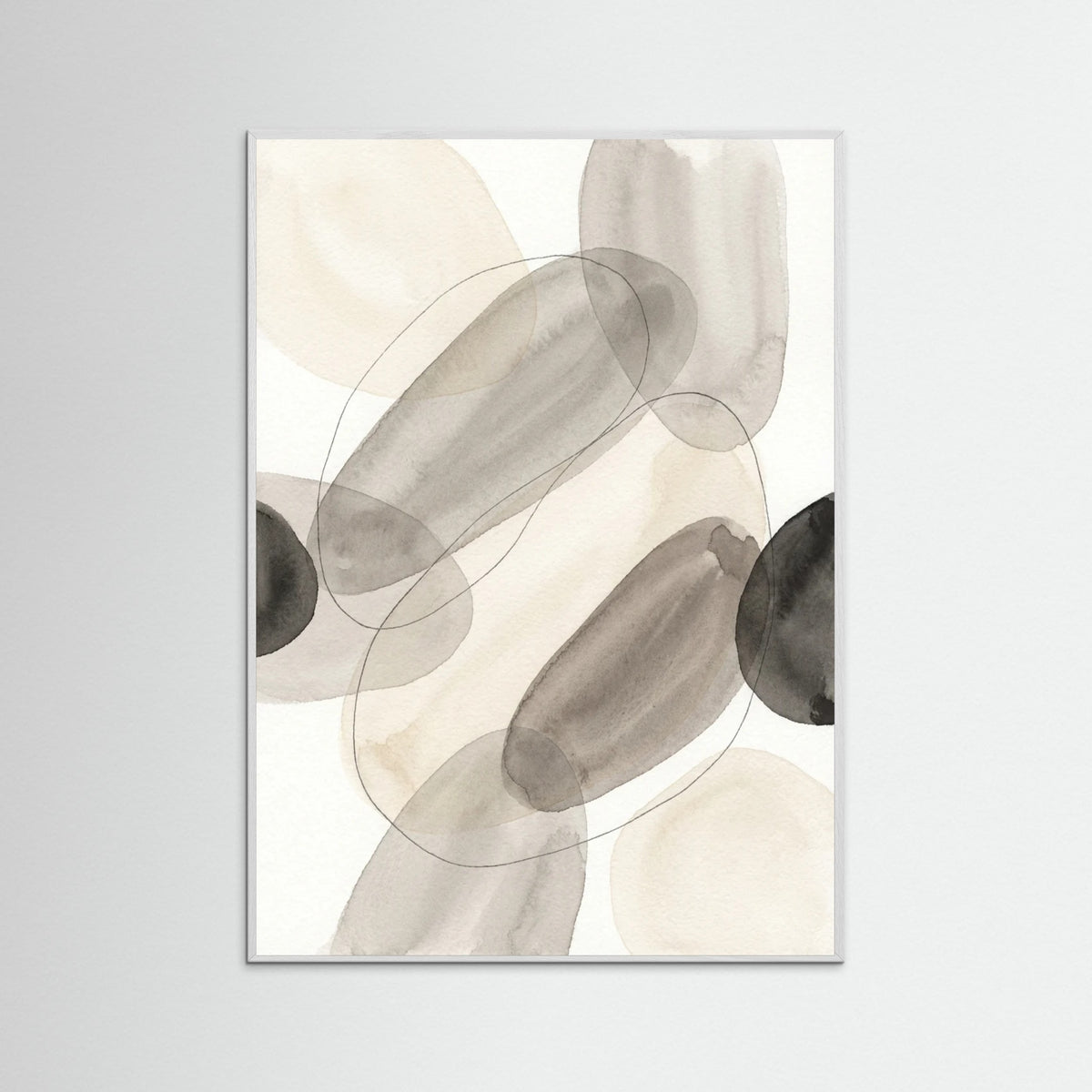 White Wood Organic Flow