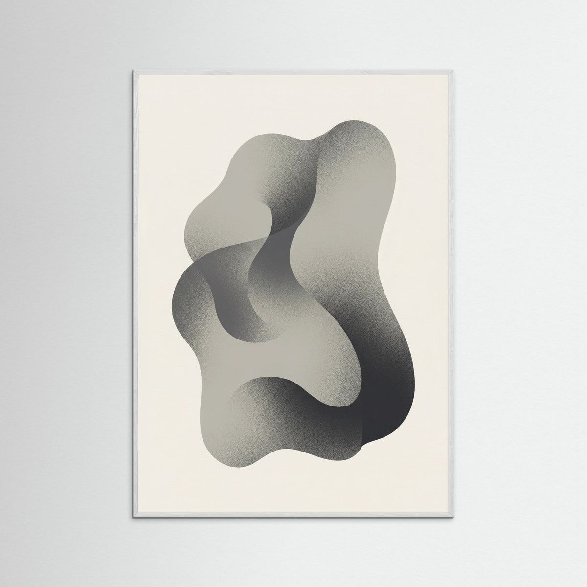 White Wood Organic Flow