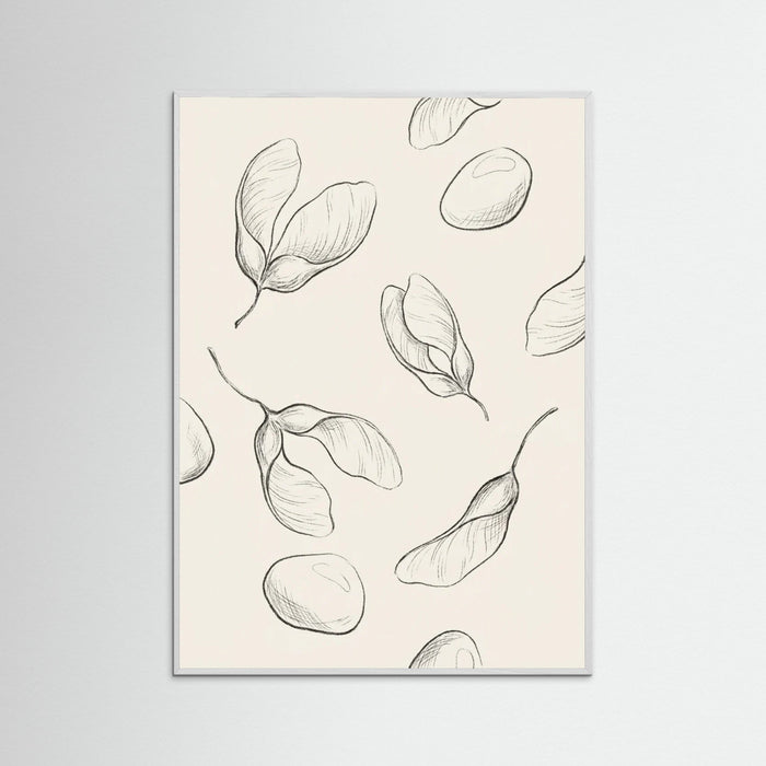 White Wood Organic Flow