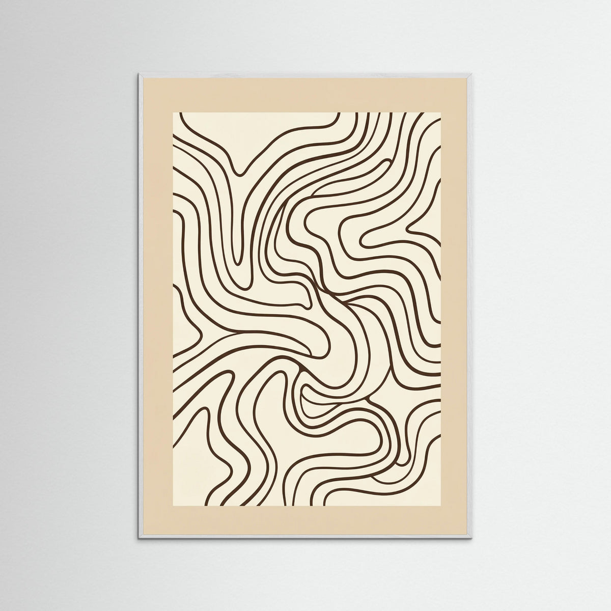 White Wood Organic Labyrinth