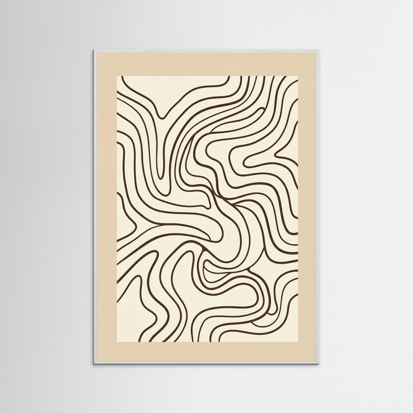 White Wood Organic Labyrinth