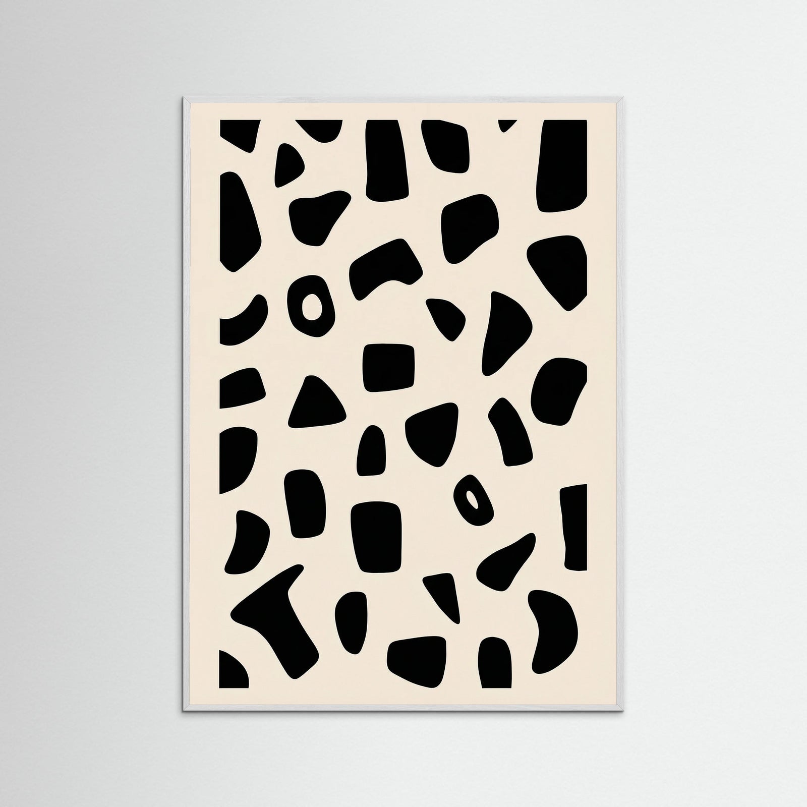 White Wood Organic Pebbles