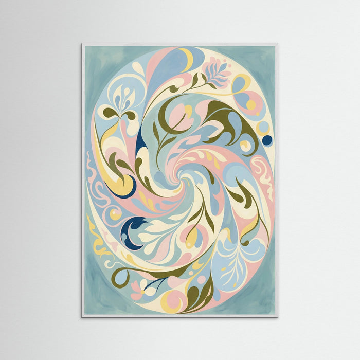 White Wood Organic Script