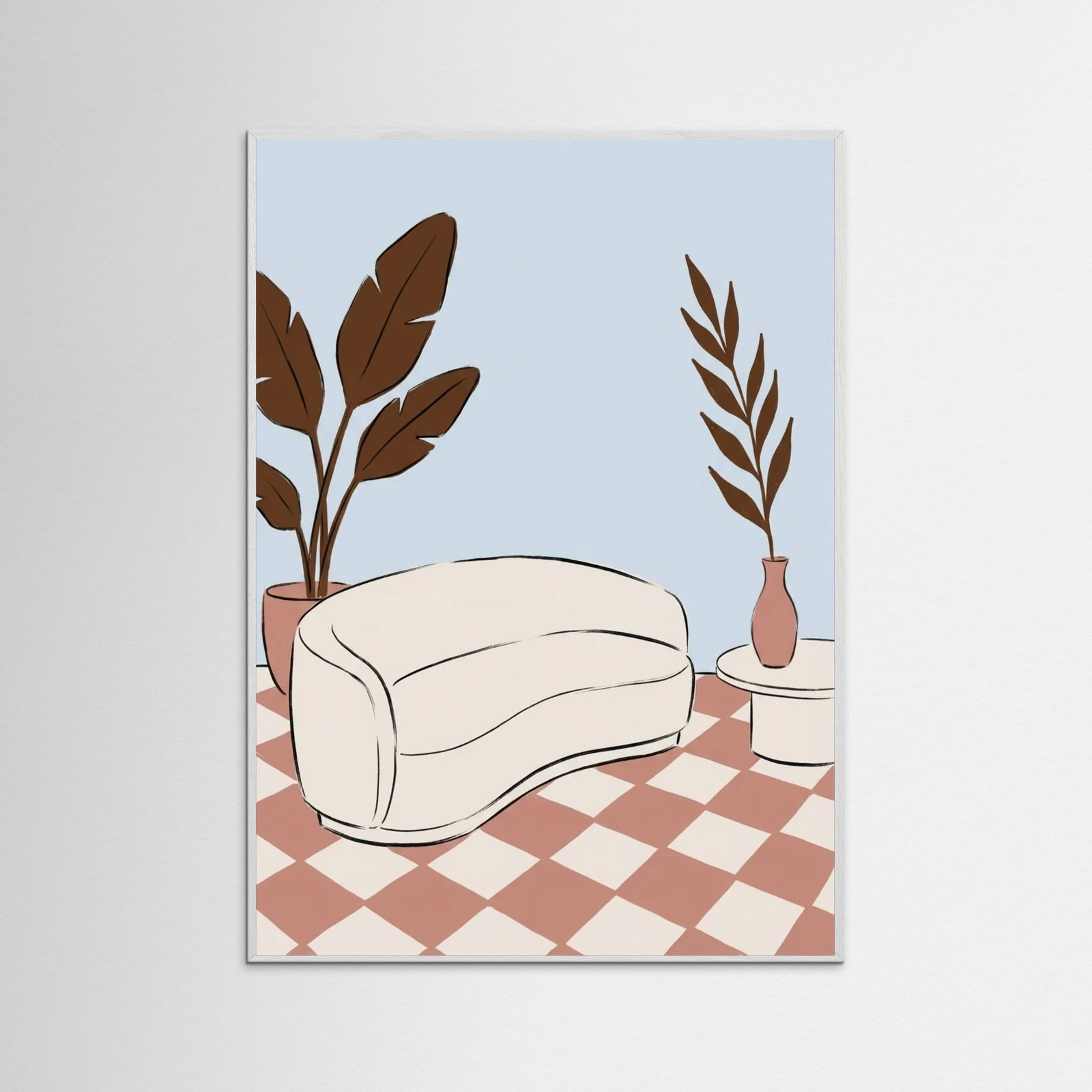 White Wood Pale Serenity