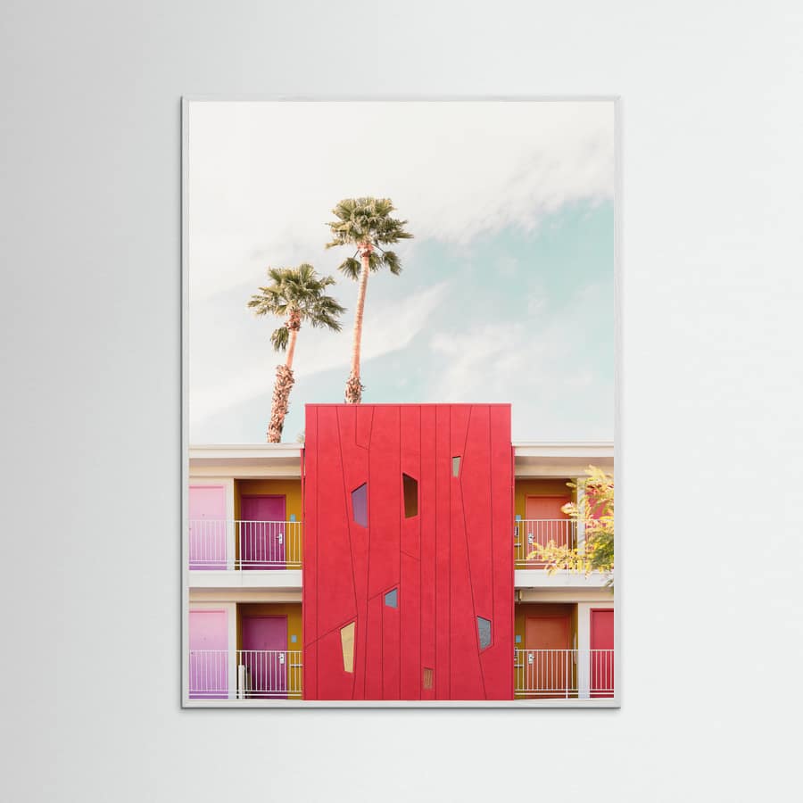 Palm Springs Colors Poster – poster and art print