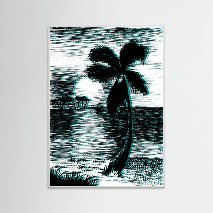 Palm5 Poster – poster and art print