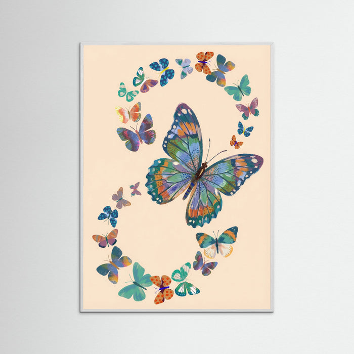 White Wood Papillon Garden