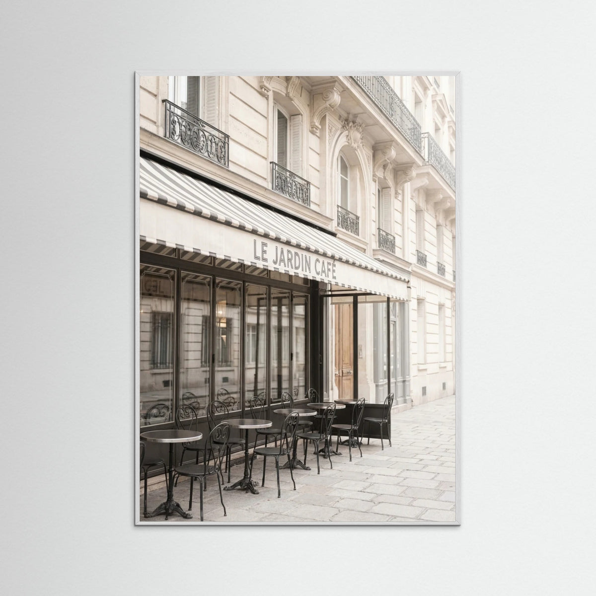 White Wood Parisian Chic