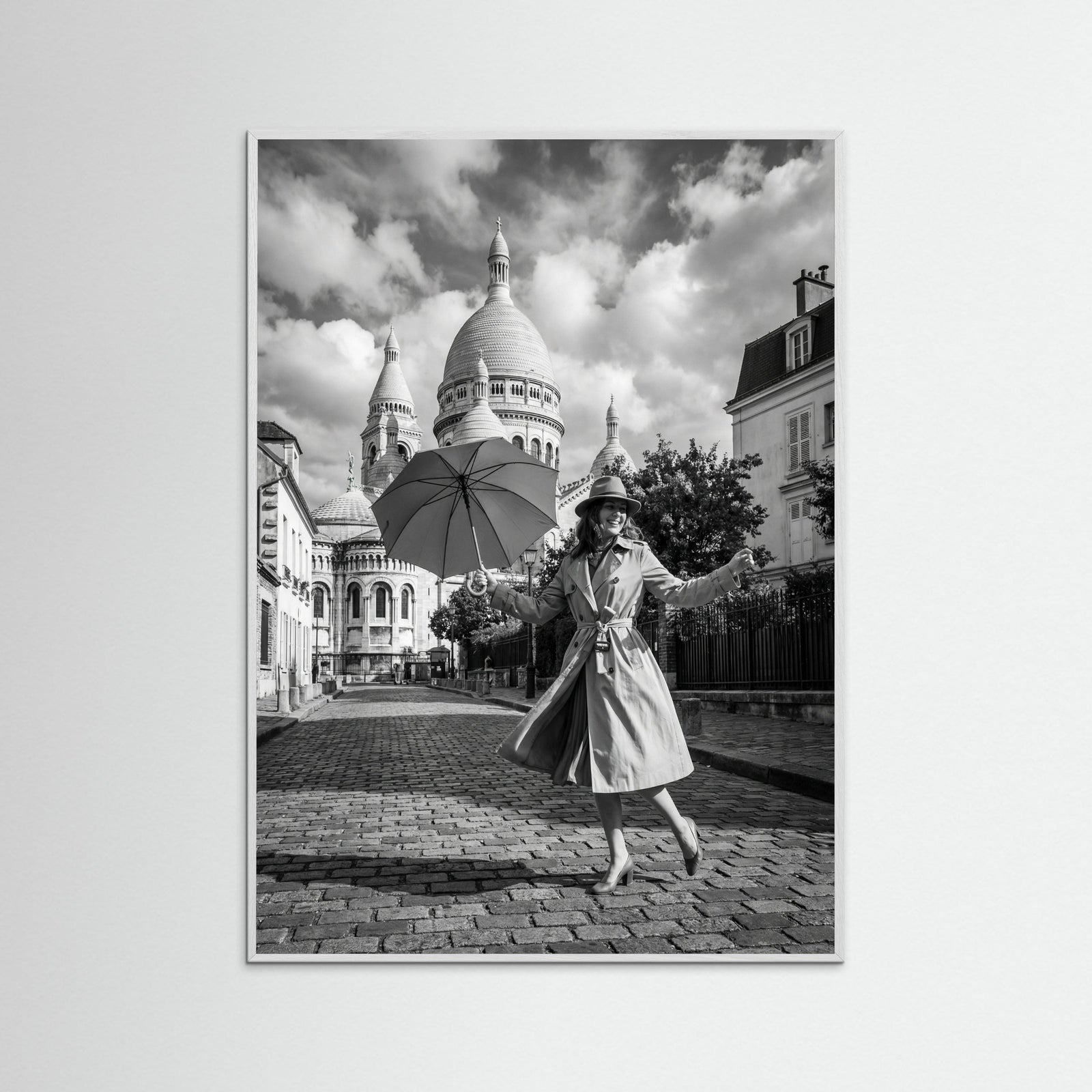 White Wood Parisian Whimsy