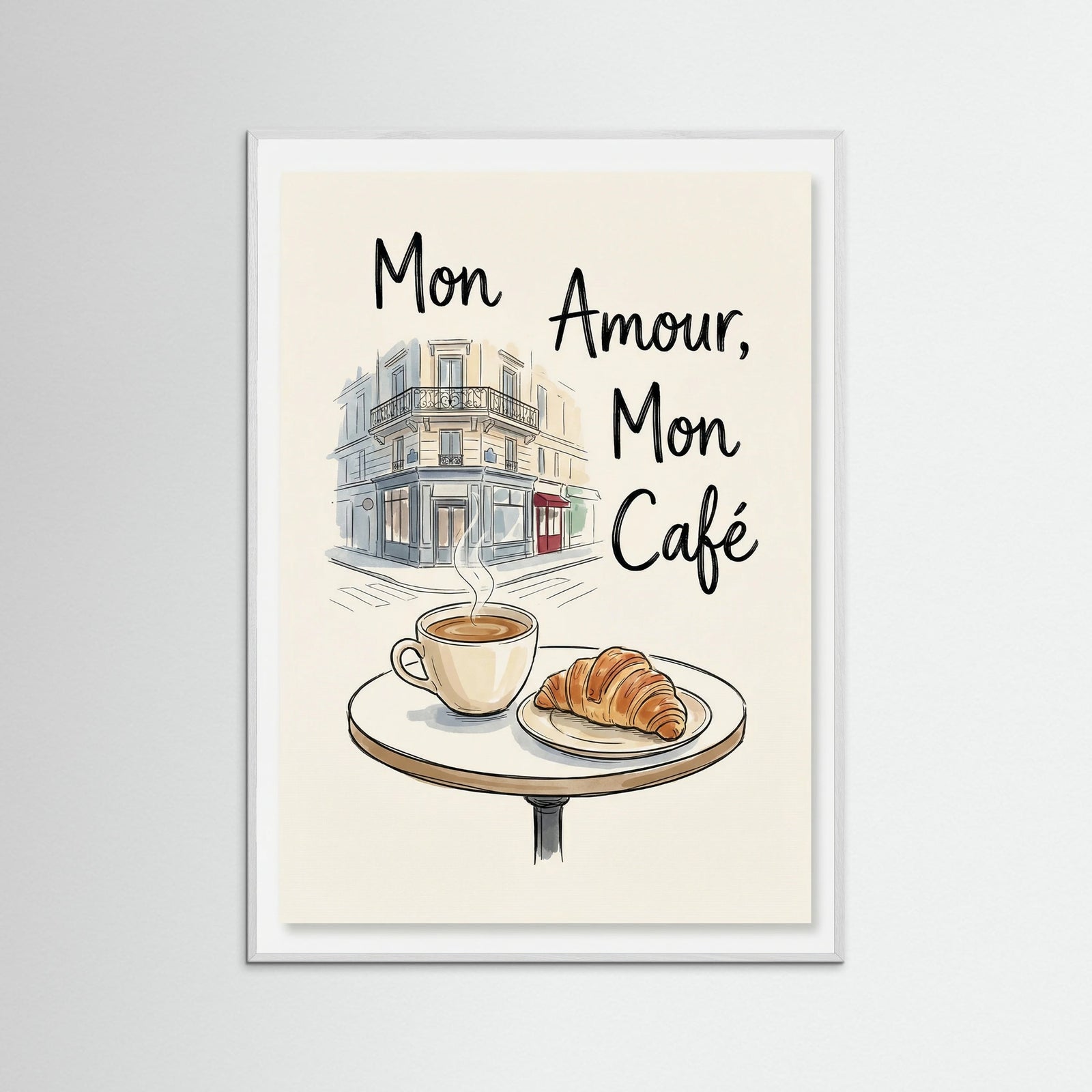 White Wood Parisian Wine Dream