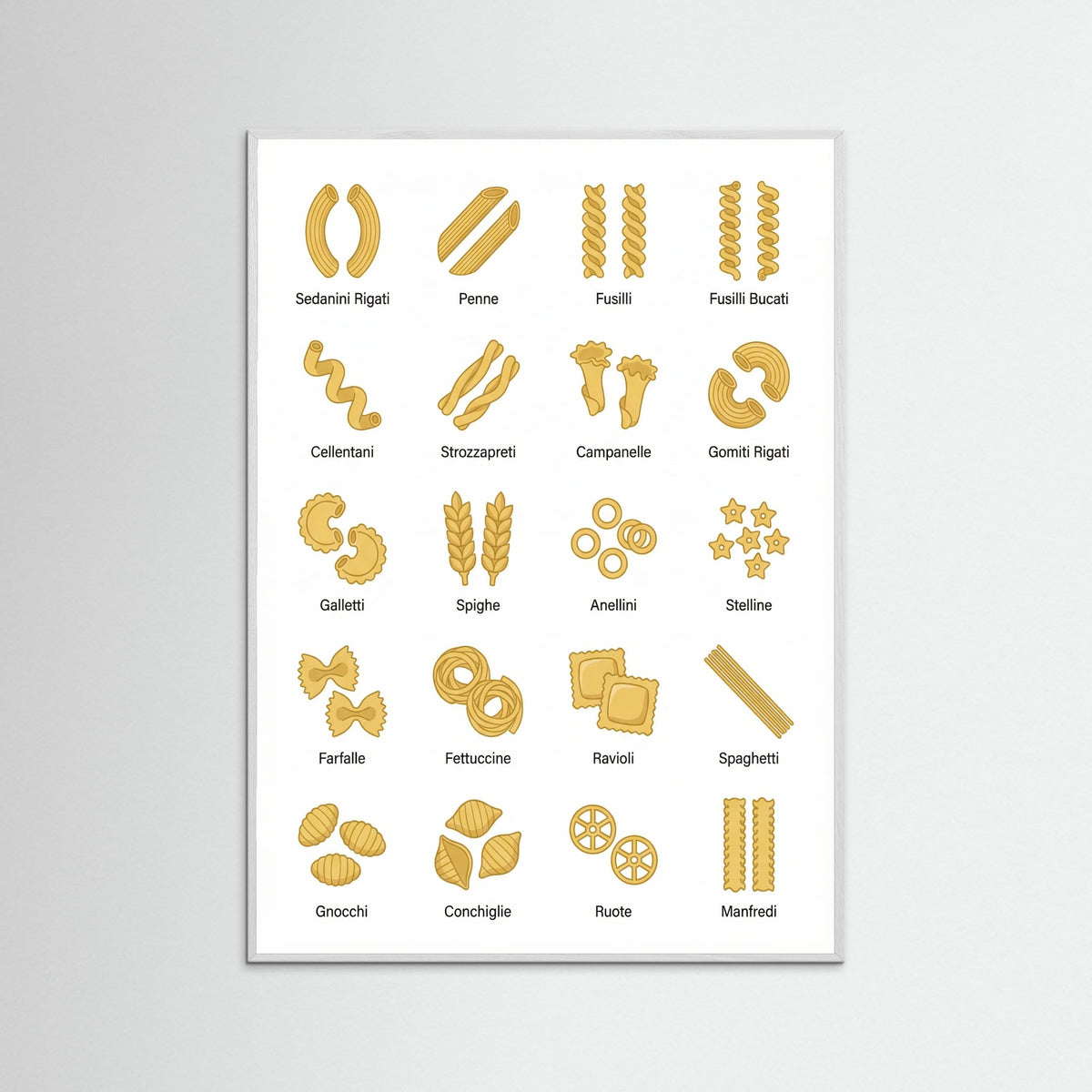 White Wood Pasta Varieties Guide