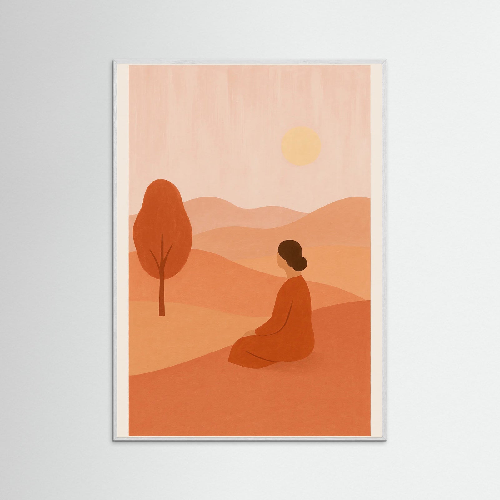 White Wood Pastel Comfort