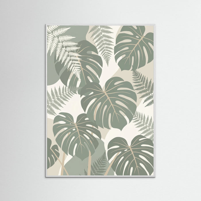 White Wood Pattern Bloom