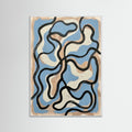 White Wood Patterned Strokes