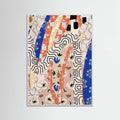White Wood Patternplayno04 Poster