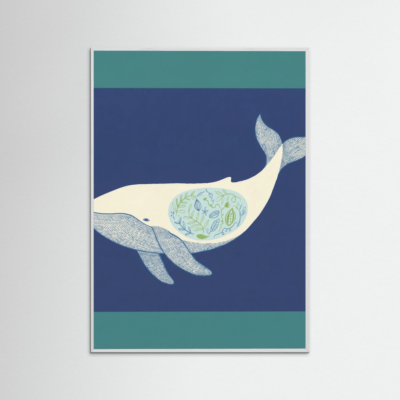 White Wood Peaceful Ascent