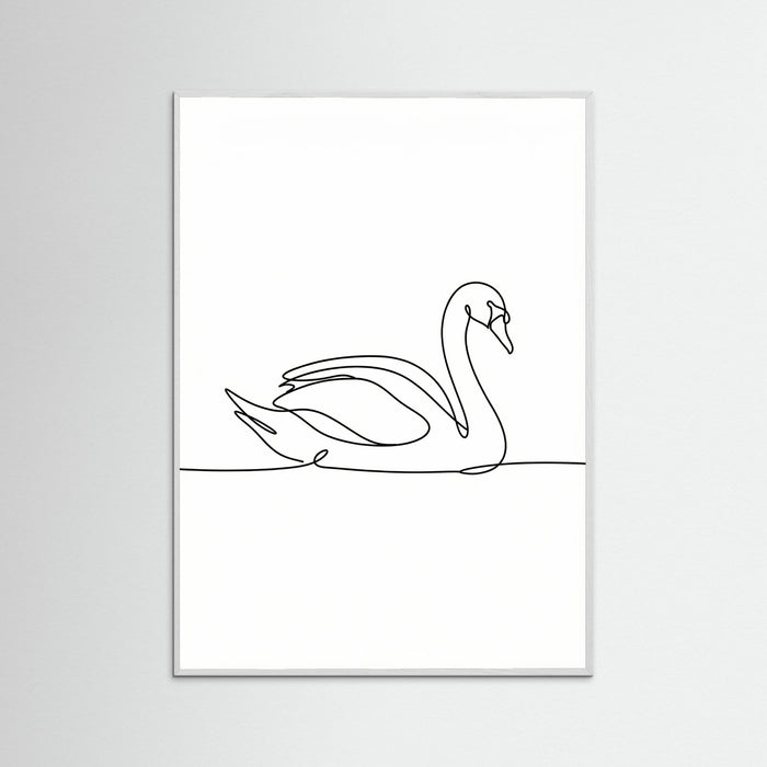 White Wood Peaceful Dove Line