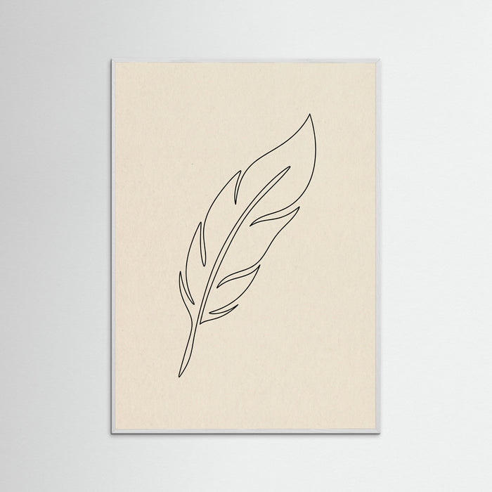 White Wood Peaceful Flight
