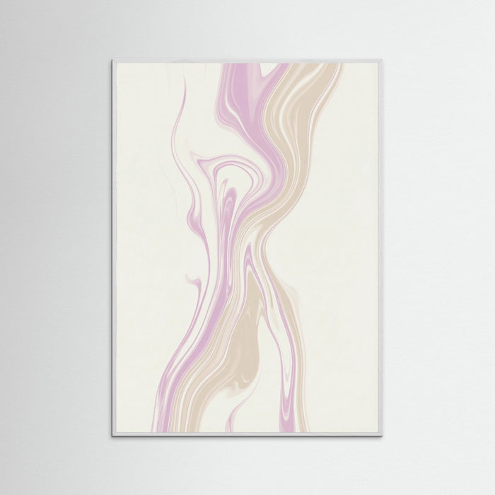 White Wood Peaceful Marbling