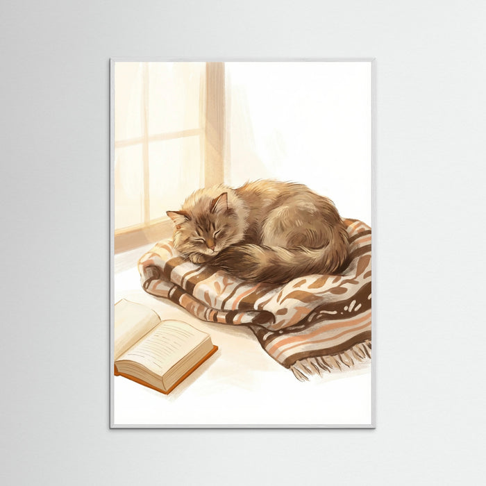 White Wood Peaceful Slumber Brown